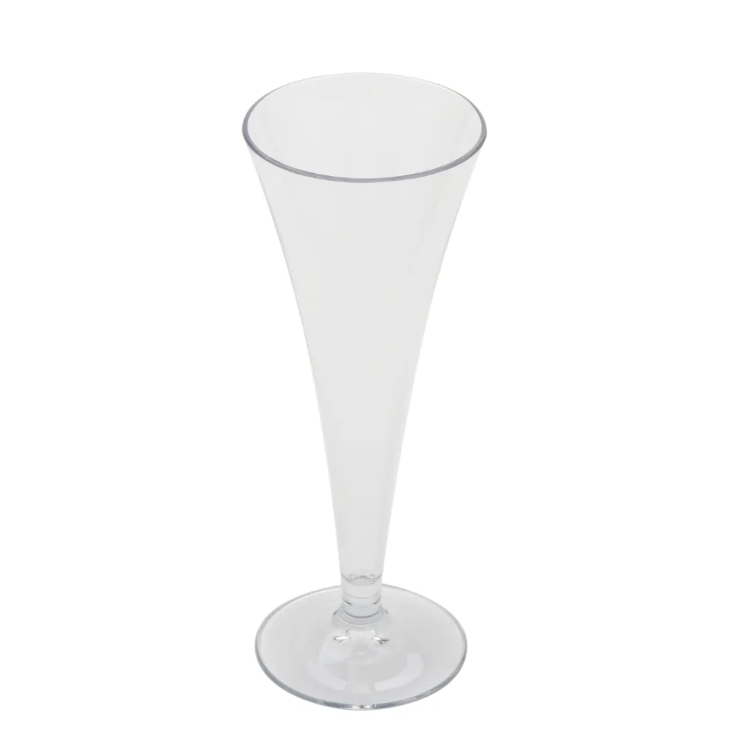 GET SW-2017-CL - Clear Tritan Champagne Flute, 7 Oz, 3-1/6" Dia. x 8-2/5" H, BPA Free - Dozen