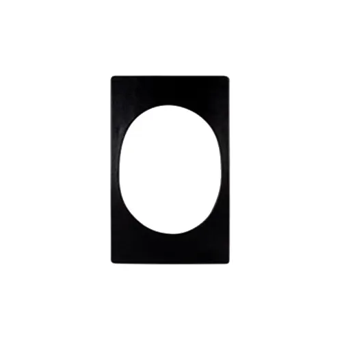 GET T0A17LV Bugambilia Tile Inset, 20-13/16" x 12-3/4" Aluminum, Purple, Oval Opening for TFOD04