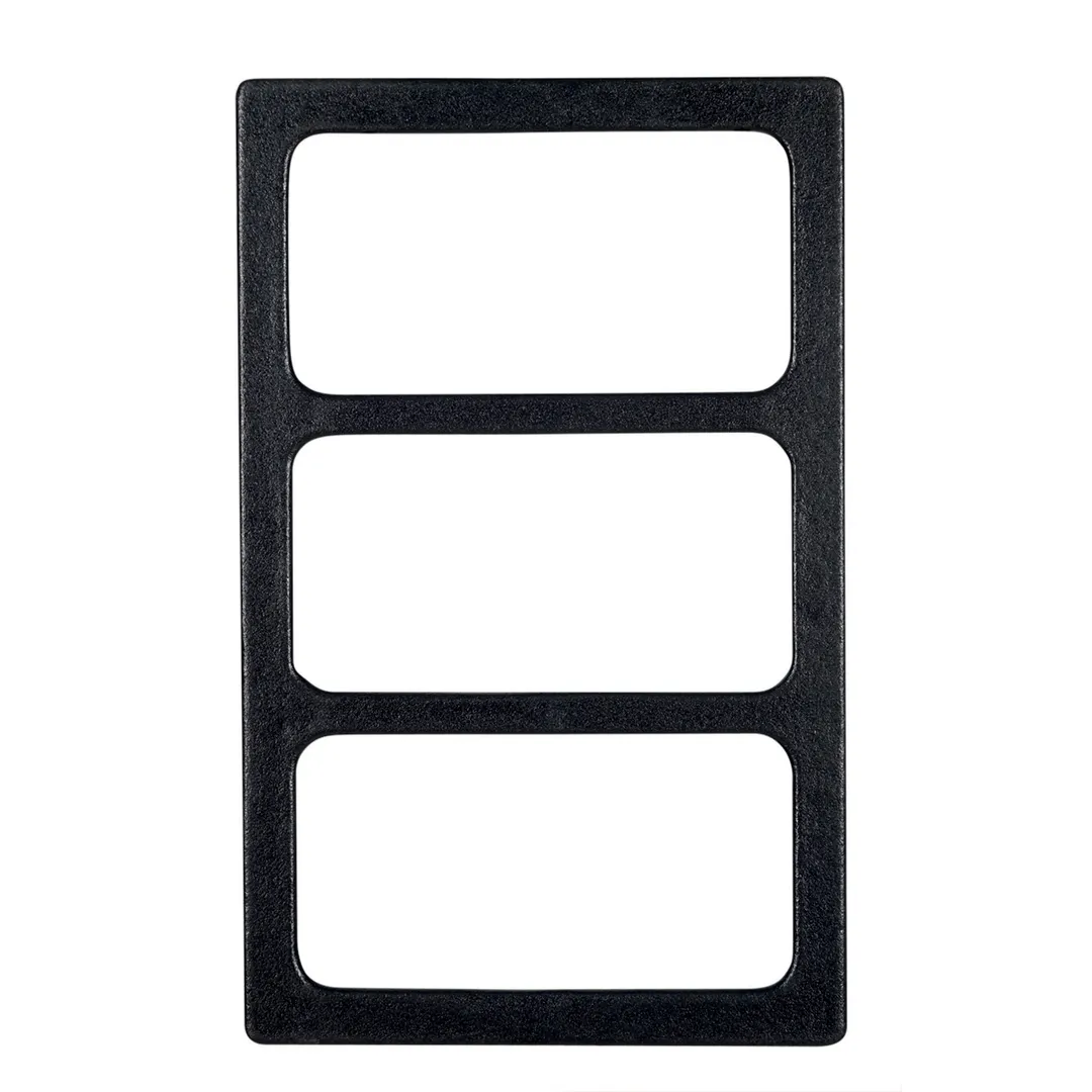 GET T0A22-MOD Bugambilia Tile, 20-13/16" x 12-3/4" Aluminum,, Openings for BUD24 or TPUD44
