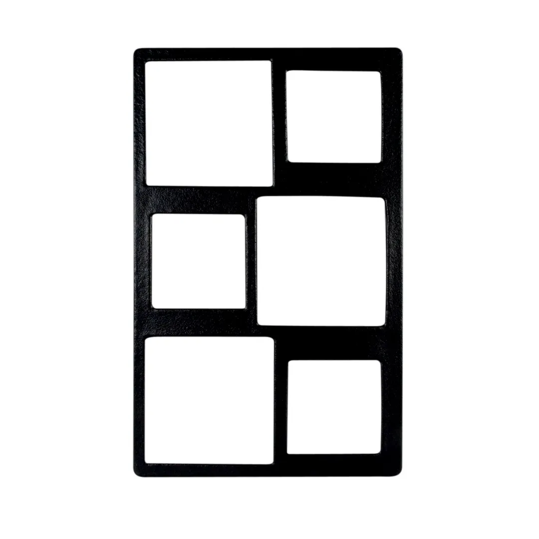 GET T0A3-MOD Bugambilia Single Tile, 20-13/16" x 12-3/4" Aluminum, Openings for IS012/013/014
