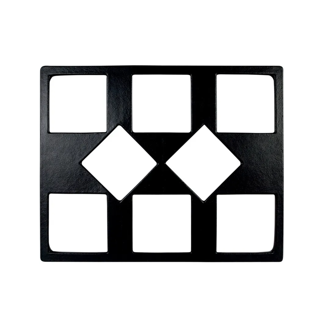GET T0A9-MOD - Bugambilia Double Tile Inset, 20‑13/16" x 25‑1/2", Cast Aluminum Openings IS013/IS014