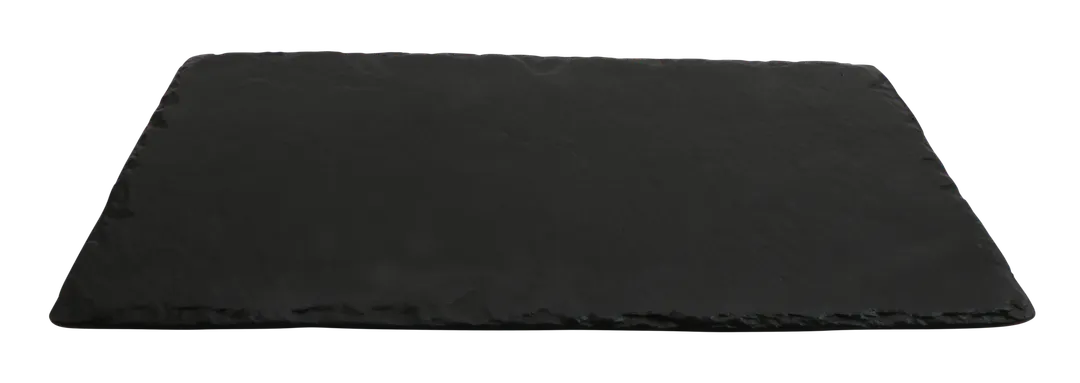 GET T0B15SLATE-BK Bugambilia Cover, 21.63" x 13.25" x 0.75" Aluminum Lid, Solid Black Slate
