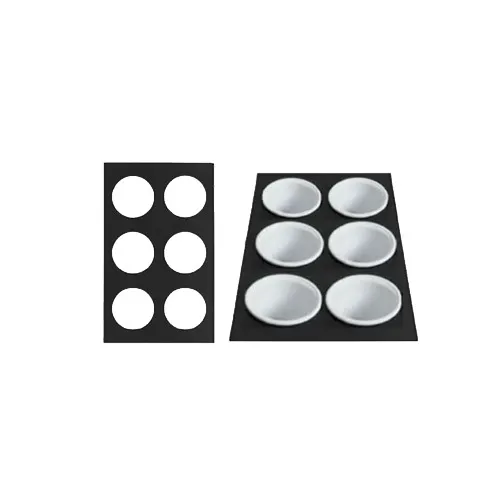 GET T0B18CB - Bugambilia Tile, 21-11/16" x 13.25" Aluminum, Red, Six Openings for IR012