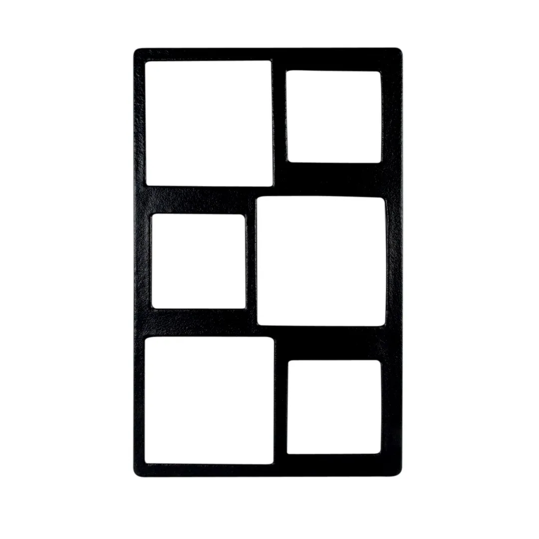 GET T0B3-MOD Bugambilia Tile, 21-11/16" x 13-1/4" Aluminum,, Openings IS012/IS013/IS014