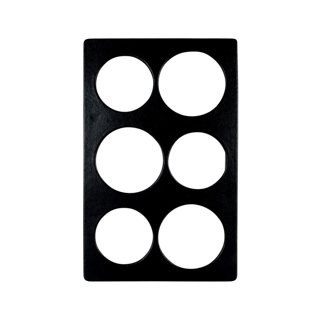 GET T0B4-MOD Bugambilia Tile, 21-11/16" x 13-1/4" Cast Aluminum Resin, Openings for IR012 & IR013