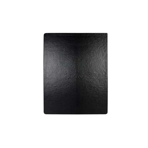 GET T0BF15MC Bugambilia Half Tile, 10-13/96" x 13.25", Aluminum with Resin, Mocha Brown