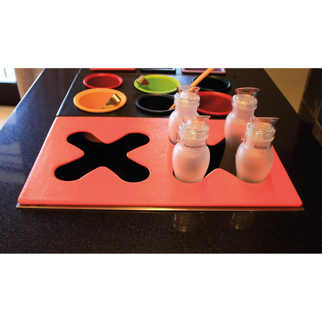 GET T0BSDB-MOD Bugambilia Tile 21-11/16" X 13-1/4", Aluminum X‑Cutouts,Fits GET SDB‑16‑PC‑B/32‑PC‑B