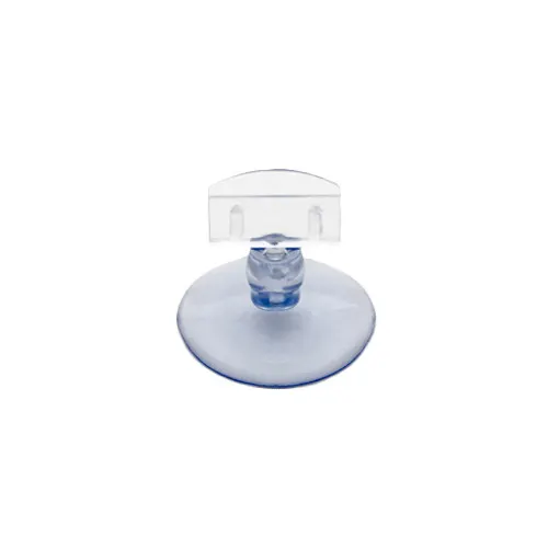 GET TAGV42 Elite Global Sign Holder, 1-1/2" Height, 1-4" Width, Clear Polycarbonate, Suction Cup