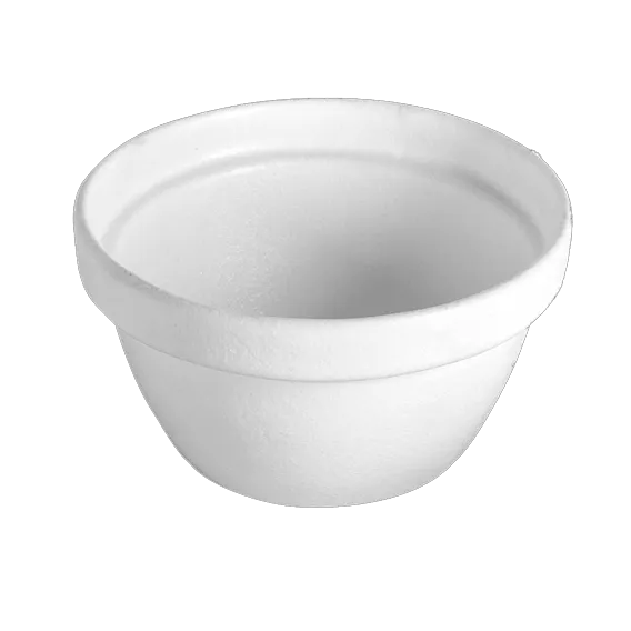 GET TFRD22MW Bugambilia Miami Buffet Bowl – 7" Dia., 4-1/2" Deep, Aluminum Marble White Coating