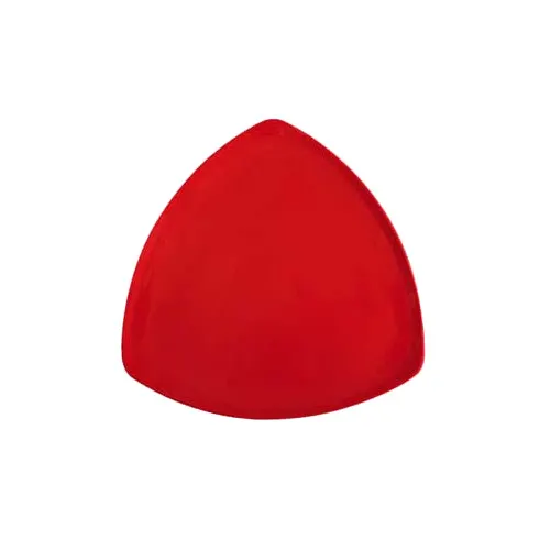 GET TP-12-RSP - Red Sensation 12" Tri Melamine Red Plate, Dishwasher‑Safe, BPA‑Free, NSF - 1 Dozen