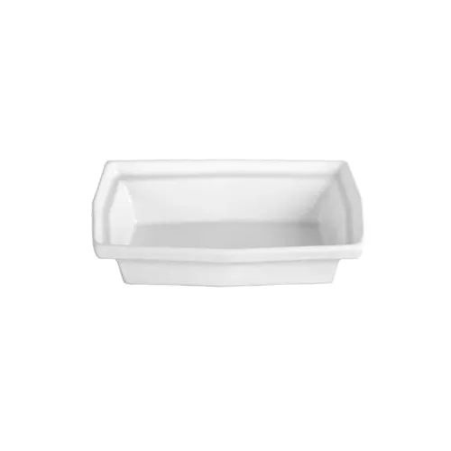 GET TPUD02CB Bugambilia Platter, 34oz, 10" L × 6‑1/2" W, 2‑3/8" Deep Cast Aluminum Cranberry