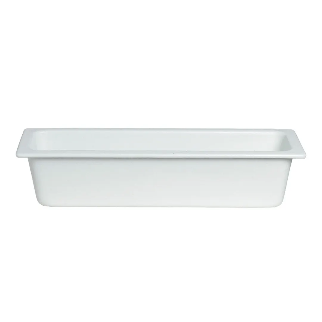 GET TPUD46-MOD Pan, 1/2 Long 138.64 oz, 19.60" L x 5.83" W, 4.5", Aluminum Coated Finish