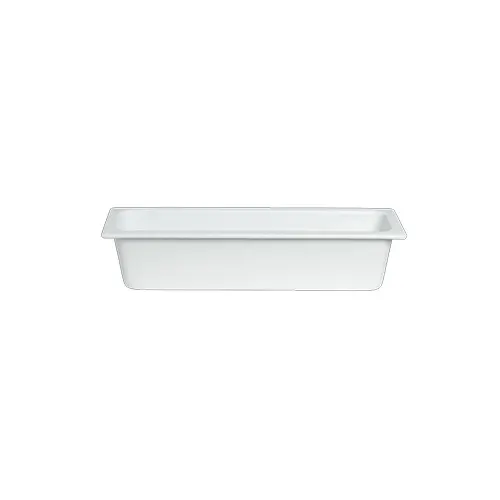 GET TPUD46LV Bugambilia Half Food Pan, 138.64 oz, 19.6" L x 5.8" W x 4.5" D, Lavender Aluminum Resin