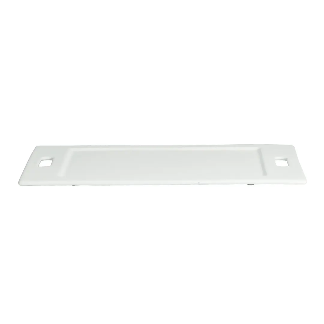 GET TU003-MOD Bugambilia Tray with Handles, 20" x 12-1/2" x 1" Deep, Aluminum, Resin, Smooth