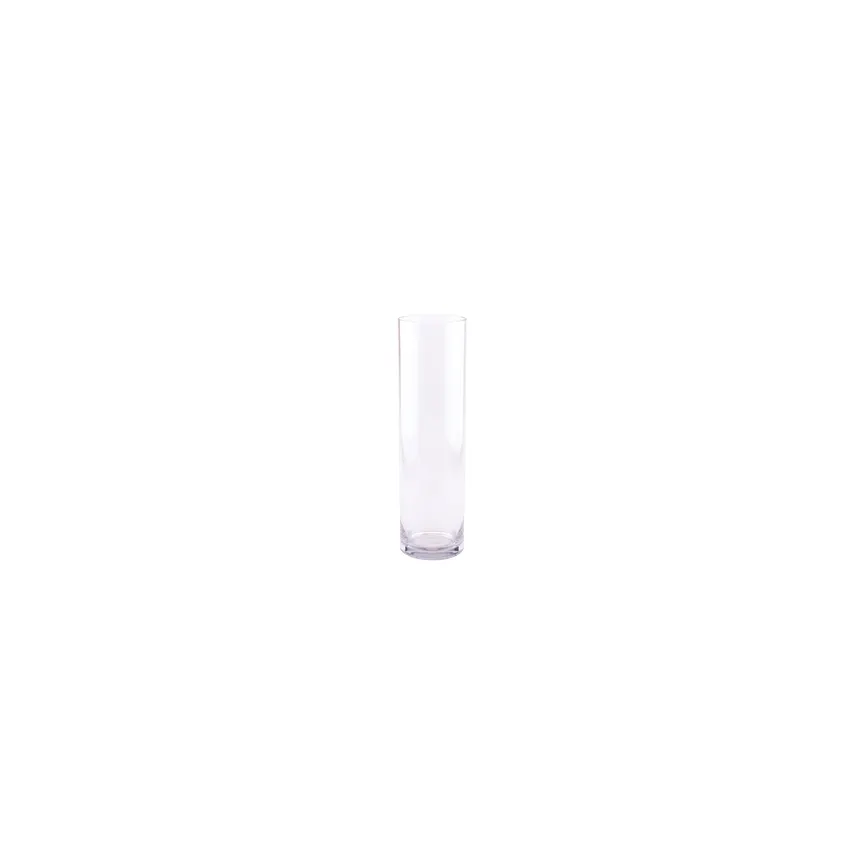 GET V-11-CL Ace of Vase Accent Vase, Clear Polycarbonate, 4-3/4" Dia. x 15-3/4"H, Tabletop