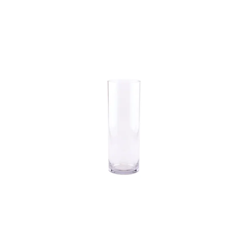 GET V-12-CL Ace Of Vase Accent Vase, 5.75" Dia. X 19.75" H Clear Polycarbonate Break-Resistant