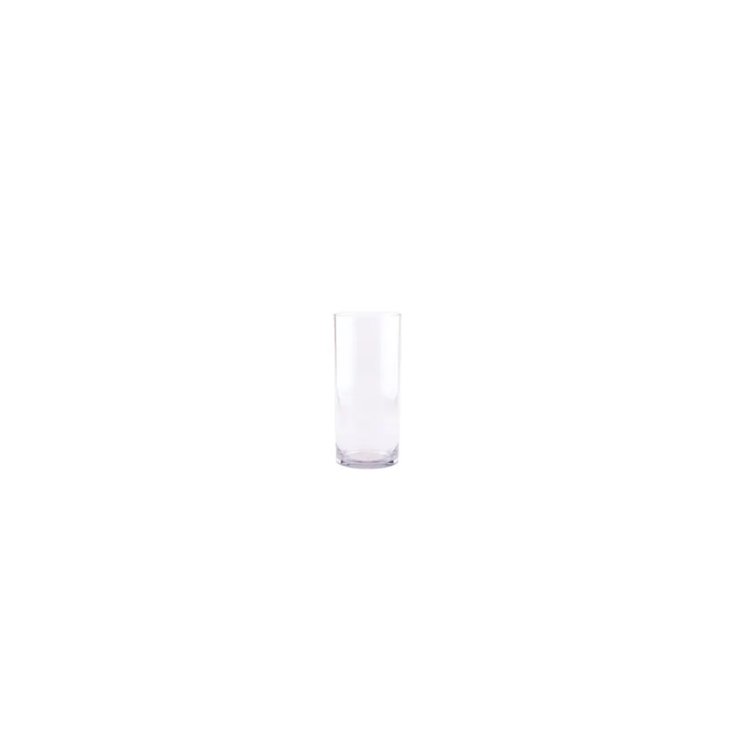 GET V-21-CL Ace of Vase Accent Vase, 4" Dia. x 13" H, Clear Polycarbonate, Break-Resistant Tabletop