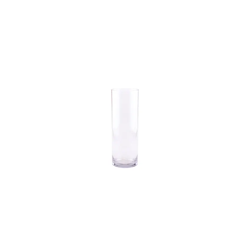GET V-22-CL Ace of Vase Accent Vase, 5-1/4" Dia x 17.75" H, Clear Polycarbonate, Break-Resist