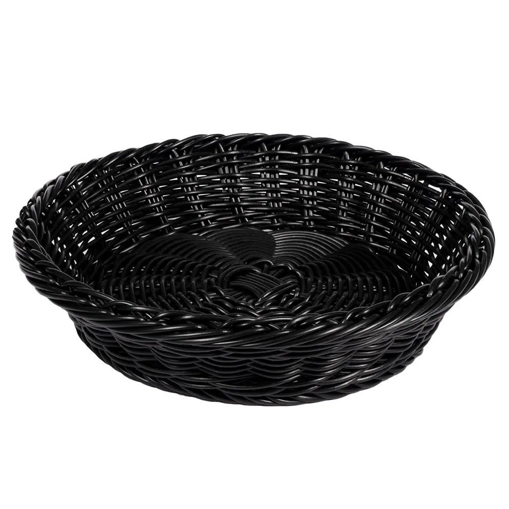 GET WB-1502-BK Clipper Mill Basket, 11-1/2" Dia. x 2-3/4" H, Black Polypropylene, BPA‑Free