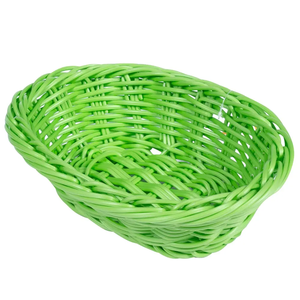 GET WB-1503-G Clipper Mill Polyweave Basket, 9" x 6-3/4" x 2-1/2", Polypropylene, Dishwasher‑Safe