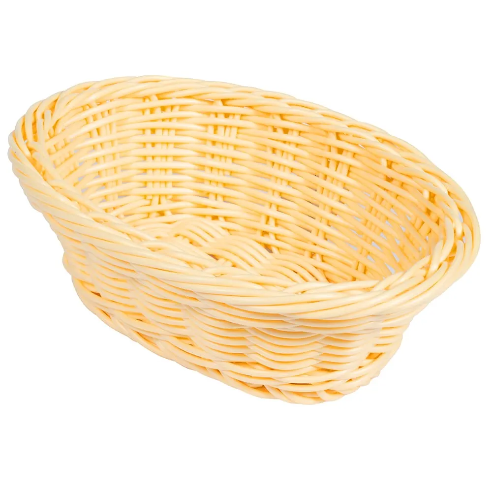 GET WB-1504-N Clipper Mill Basket, Oval, 9-1/4" x 6-3/4" x 3-1/4" H, Natural BPA‑Free Polypropylene