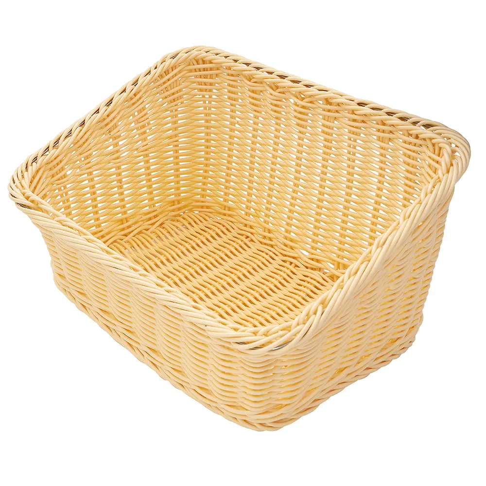 GET WB-1510-N Clipper Basket, 9-1/4" x 13" x 4" H, Break‑Resistant, Polypropylene, Natural