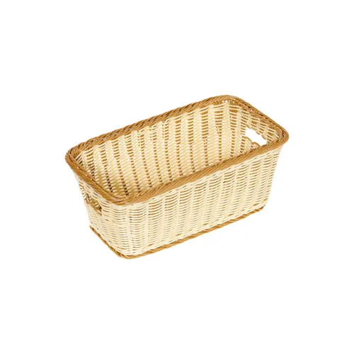 GET WB-1520-TT Two-Tone Polyweave Serving Basket, 16" x 9" x 6-3/4", BPA- Free, Dishwasher Safe