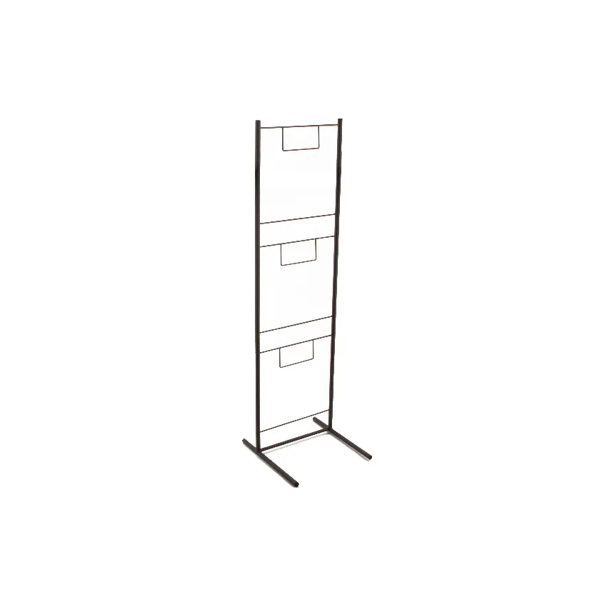 GET WB-310-MG Urban Renewal Breeze Floor Stand, 14" x 13" x 45", 3 Tiers, Metal Grey