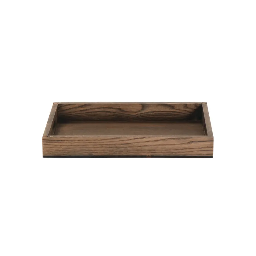 GET WD-13-ASH Taproot™ Serving Tray – Ash Wood, Beige, 14-1/4" x 9-1/2" x 1-3/4" H, Handles