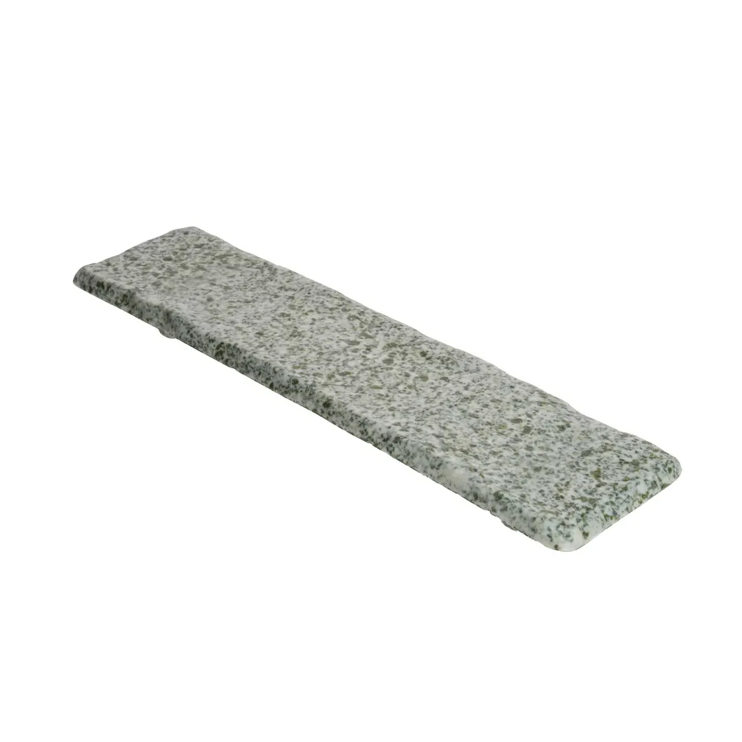 GET WDR209 Cheforward Wonder Tray, 15-7/10"L x 3-15/96"W, Rectangular, Melamine, Terrazzo Emerald