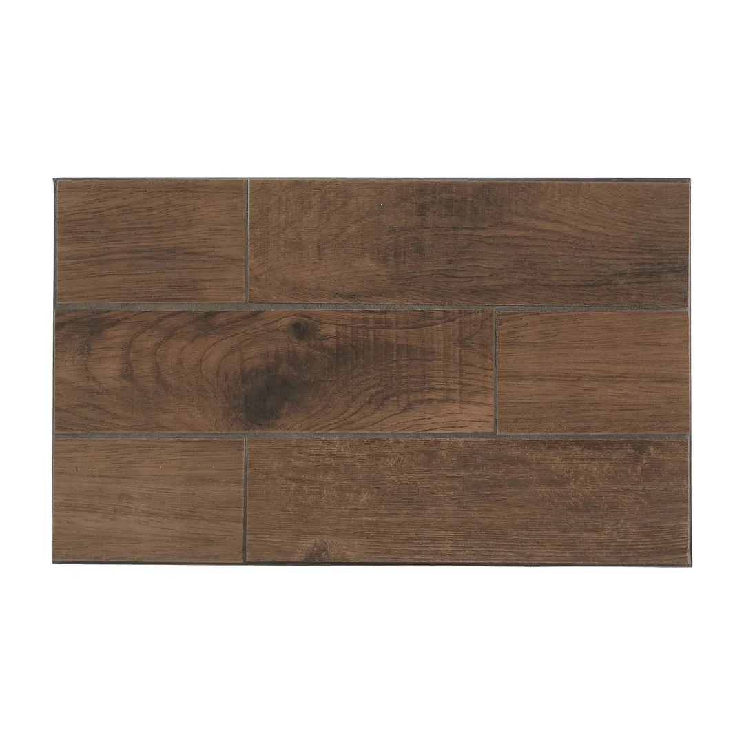 GET WT-FSC-W Hot Well Cover - 22" x 13-1/4", Stainless Steel, Ceramic Faux-Wood Walnut, Browns