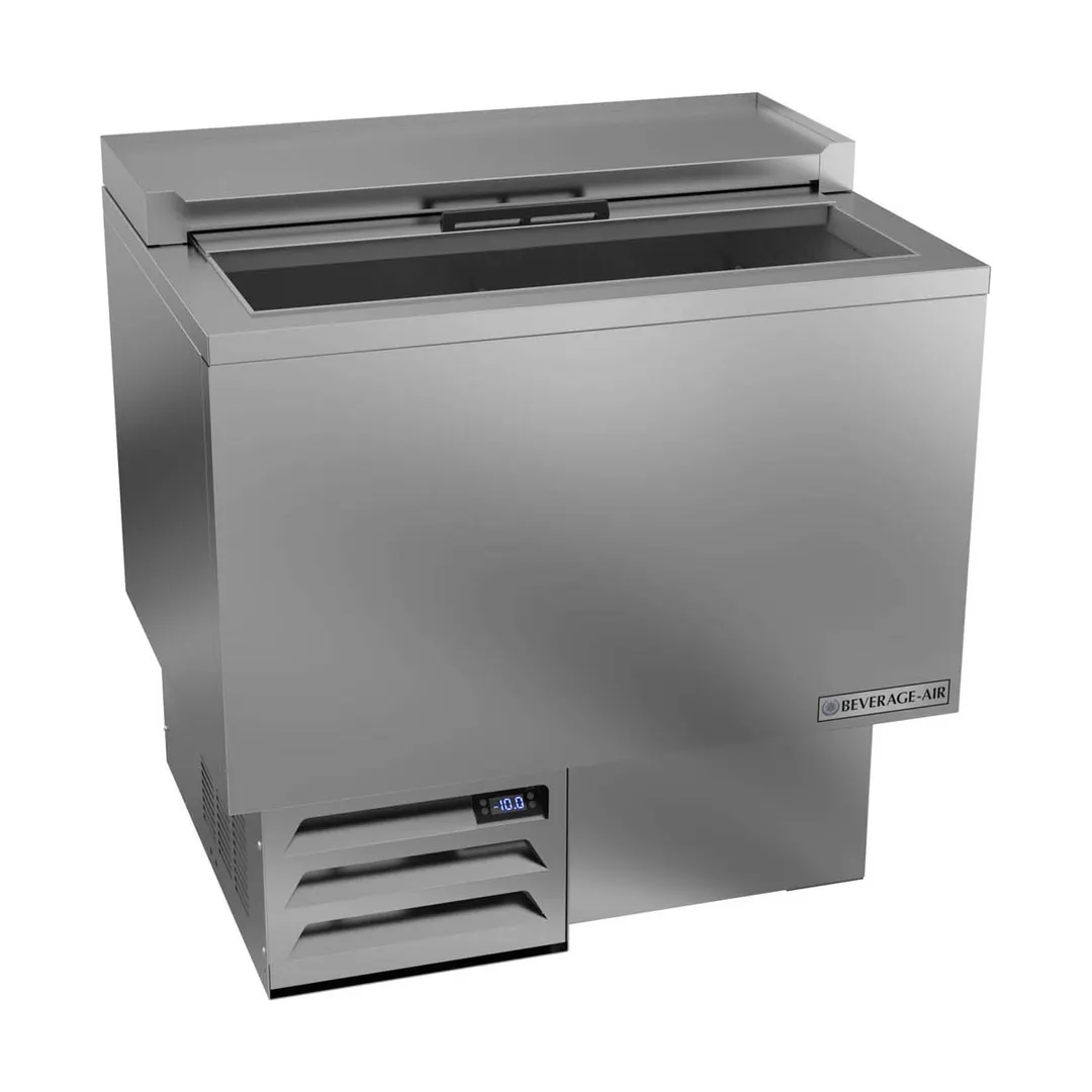 Beverage Air GF34HC-S 34" Stainless Steel Glass & Plate Chiller, 6.4 cu. ft.