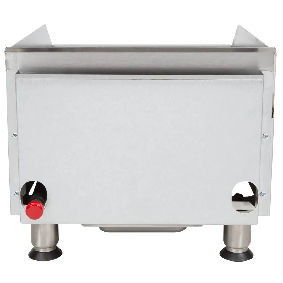 APW Wyott GGM-18S 18" Countertop Gas Griddle with Manual Controls, 3/4" Steel Plate, 20.000 BTU