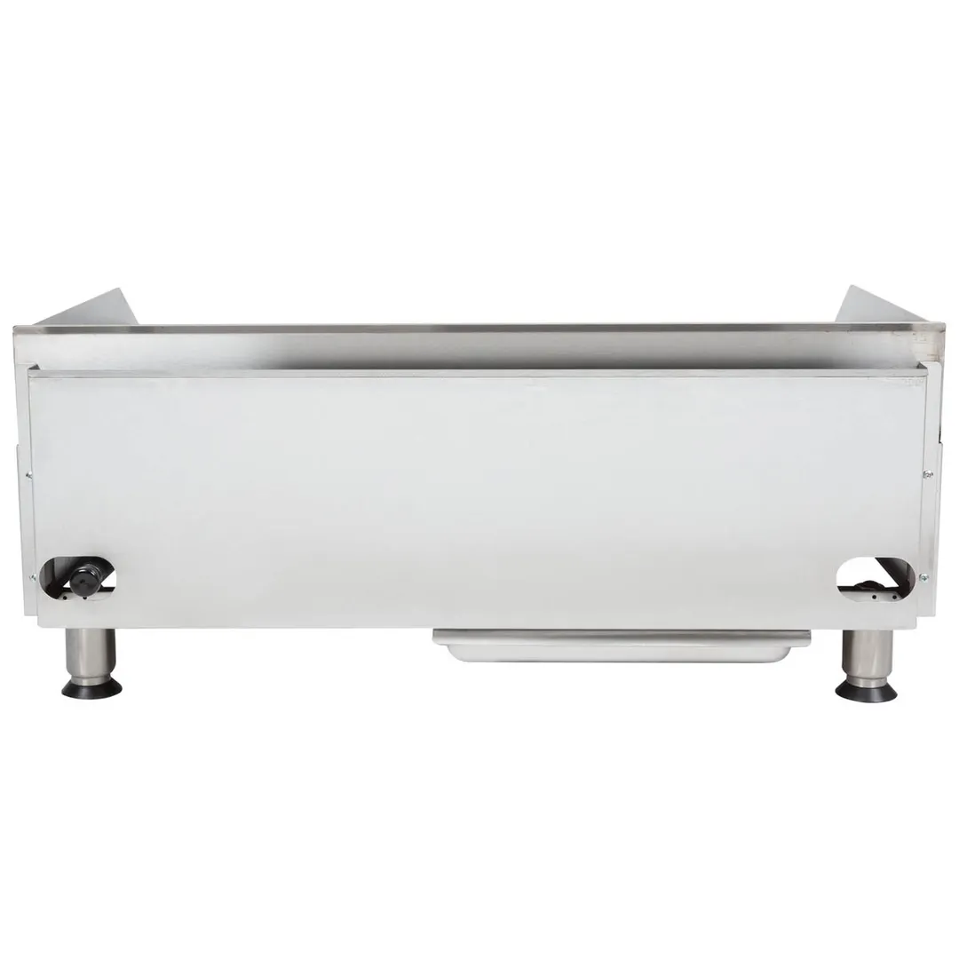 APW Wyott GGT-36S 36" Countertop Gas Griddle with Thermostatic Controls, 3/4" Steel Plate, 60.000 BTU