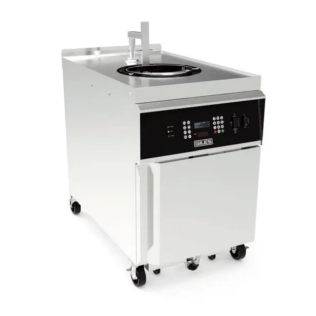 Giles GEF-400 24" Floor Model Electric Kettle Fryer, 45 lbs Fat / 14 lb. Product Capacity
