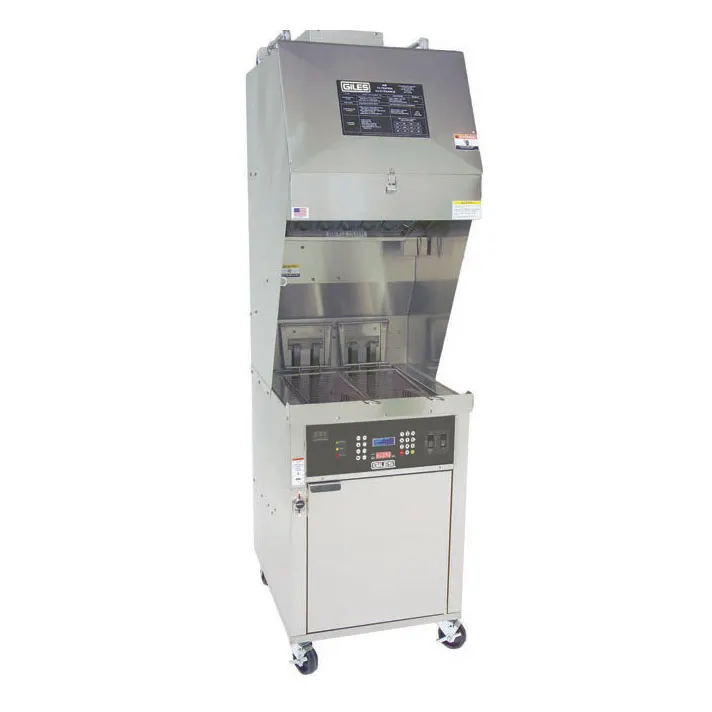 Giles WOG-MP-VH Multi-Purpose Ventless Hood Electric Fryer, 70 lb Oil Capacity