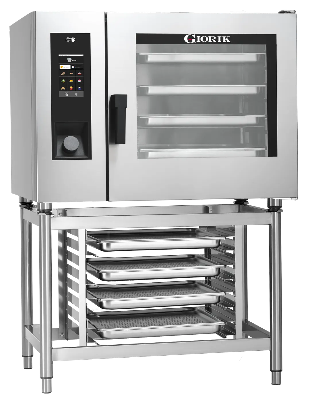 Giorik-US SERE062W Full Size 6 Pan Electric Combi Oven w/ Touch Control, Boilerless, 208V