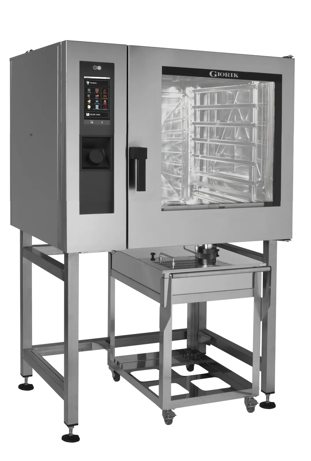 Giorik-US SETE062FW Full Size 6 Pan Electric Combi Oven w/ Touch Control, Boilerless, 208V