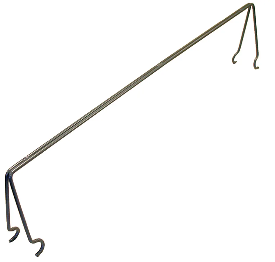 Glastender 06010158 Clip-On Shelf Divider, 12" Wide Stainless Steel Bar Accessory, Polished Finish