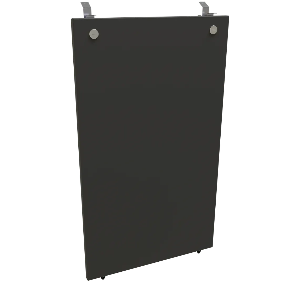Glastender BLC-18 Locking Cover - 18" Wide Black Bar Cabinet Accessory, Snap‑Fit for BLD-18 Units