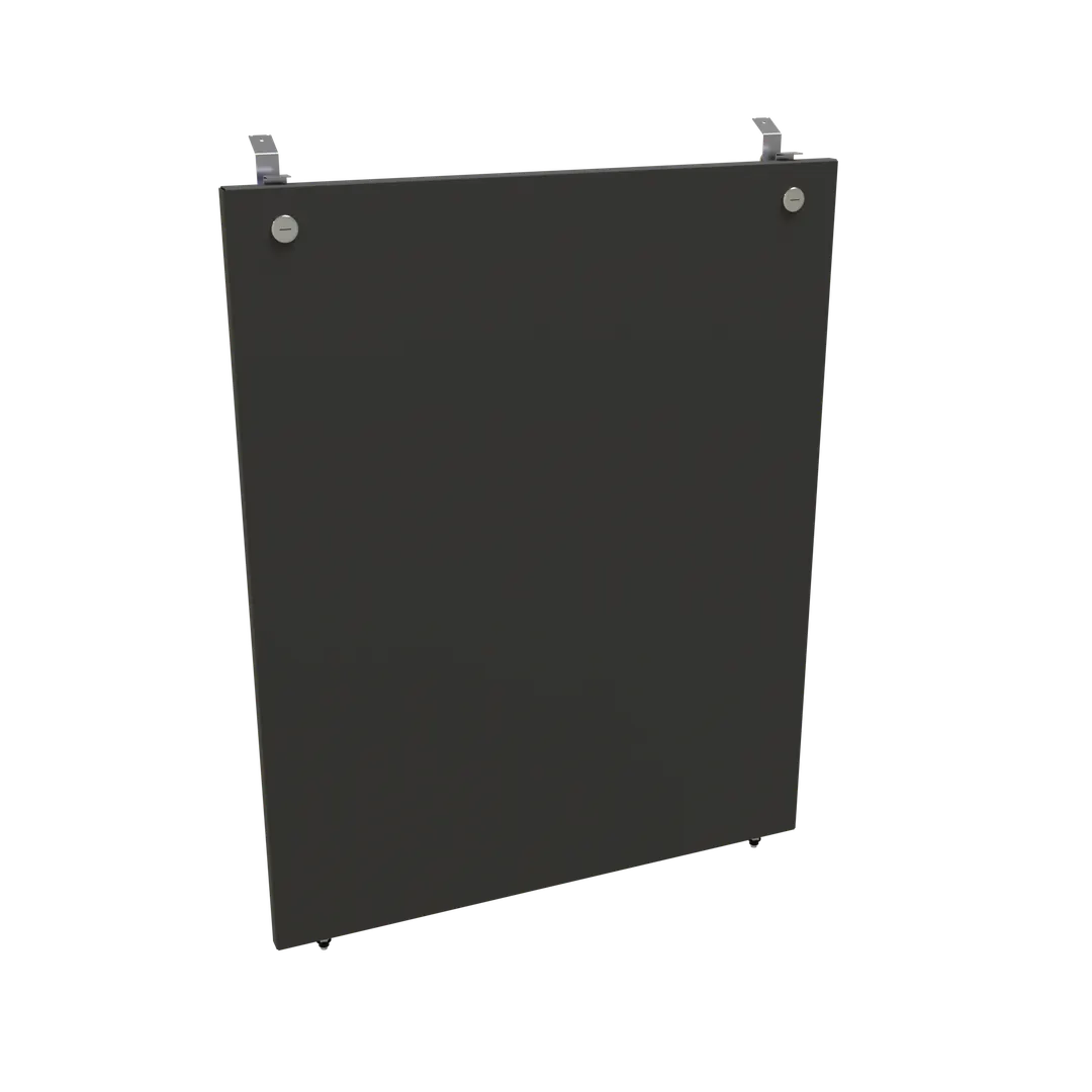 Glastender BLC-24 Locking Cover – 24" Black Bar Cabinet Panel, Refrigeration Snap‑Fit Design