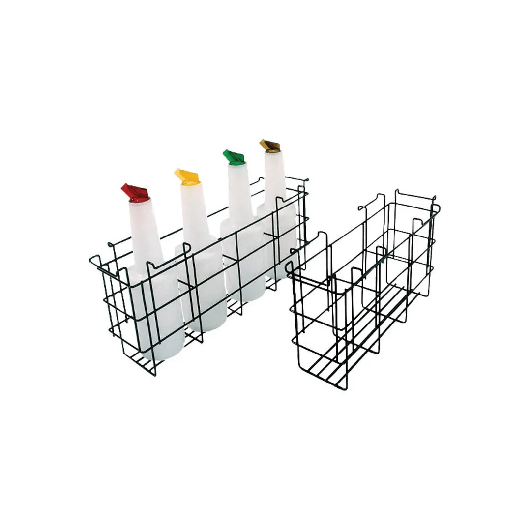 Glastender BR3-4 Bottle Rack 3‑Bottle Cap, Vinyl Wire - Fits 19" Ice Bins