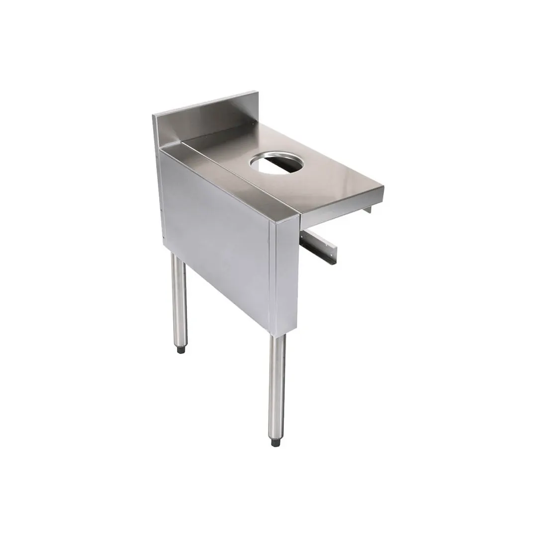 Glastender C-DW-15R 15" Underbar Add-On Unit Dry Waste Chute