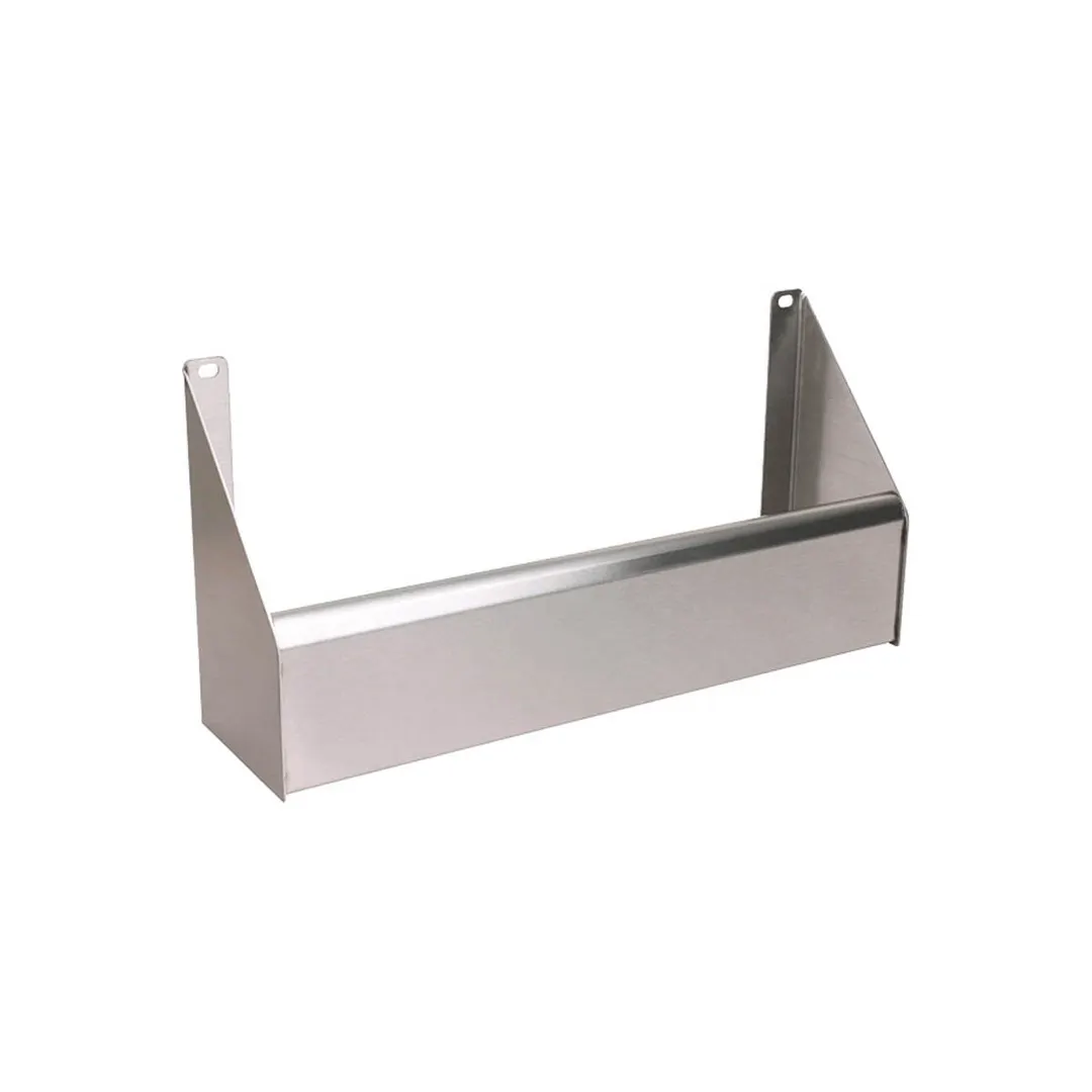 Glastender C-SR-28 Choice Single Speed Rail, 28" W x 5" D, Stainless Steel, Keyhole Mount