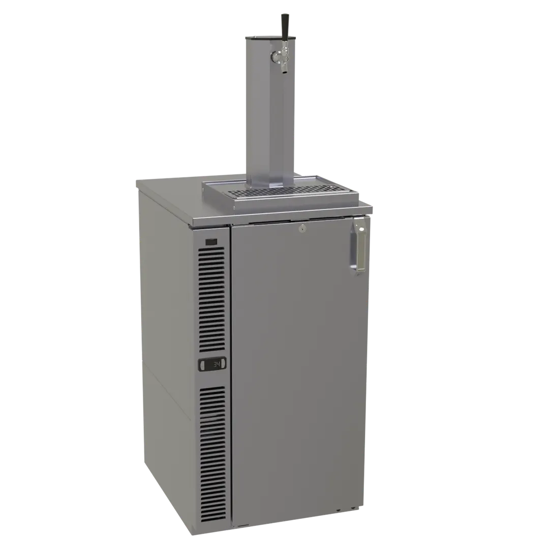 Glastender C1SB20-CD Cold Brew Coffee Dispensing Cooler, One Zone, Side Serviced - 1/8HP