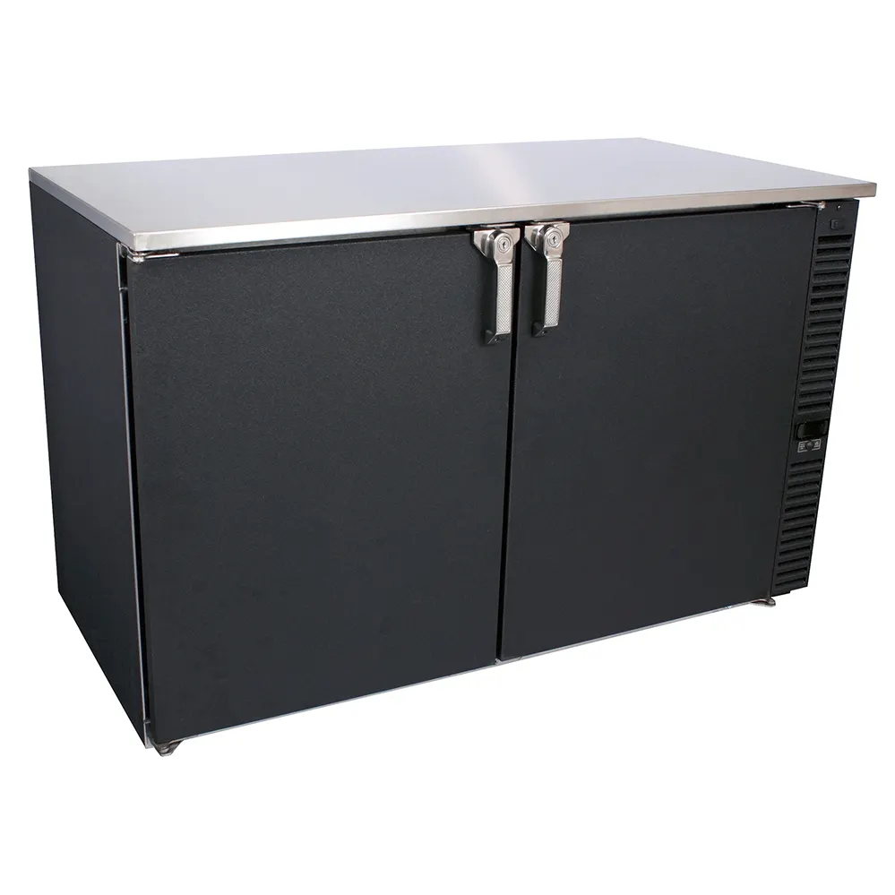 Glastender C1SL24 24" One Section Back Bar Cooler with Solid Door
