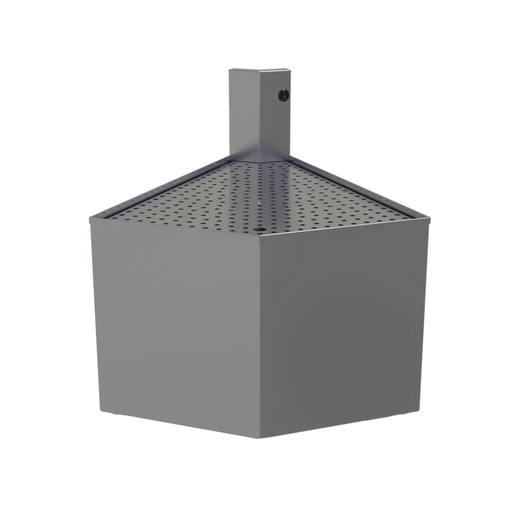 Glastender COWB-45 Underbar Outside Wedge Corner Drainboard