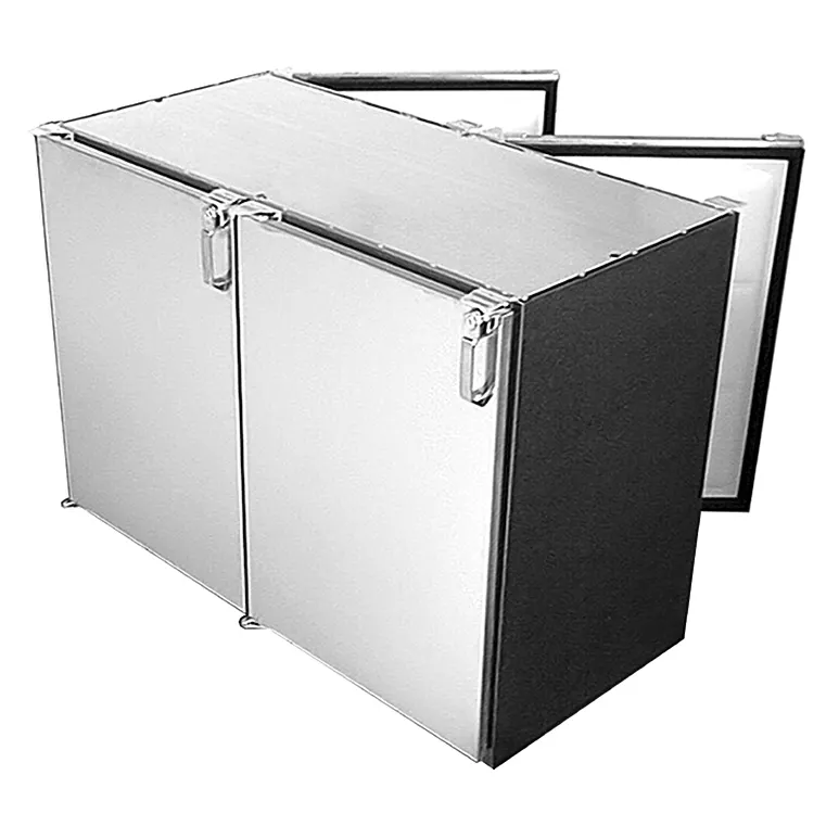 Glastender CP1RB72 72" Pass-Thru Solid Door Back Bar Refrigerator