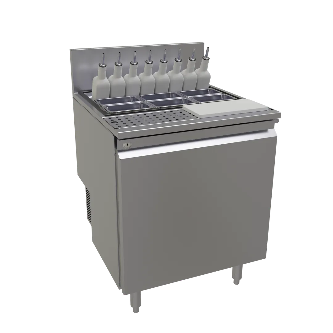 Glastender CPC24 Cocktail Prep Cooler, One Zone, 24"W