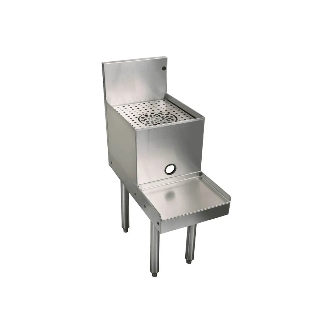 Glastender DBSA-14-RF 14" Underbar Blender Station with Rinser Faucet